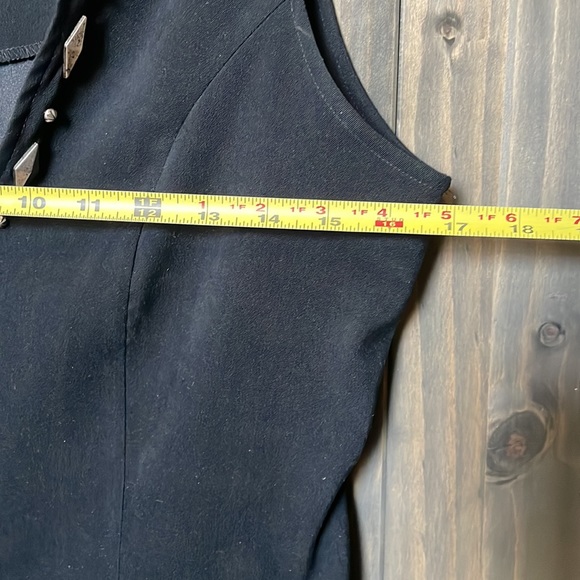 Ladie's New Frontier Suede Vest with Sterling - Picture 7 of 10